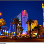 Las Vegas Ballys And Eiffel Tower