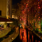 Riverwalk at Christmas, San Antonio, Tx