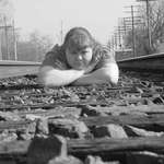 Sarah in the tracks