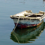 Aged boat