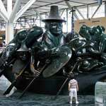 Bronze Sculpture "Spirit of Haida Gwaii" /Jade Canoe by Bill Reid