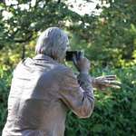 Photographer Tourist in Bronze