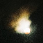 Lunar eclipse with cloud