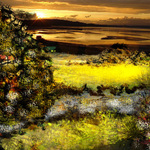 When the West with evening glows