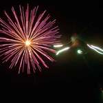 Red and Yellow Burst