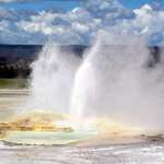 Erupting Geyser