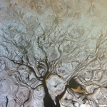 Impression in a water.