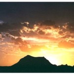 Badlands Sunset