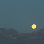 Moon Setting In Arizona
