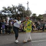 Parade goer and me