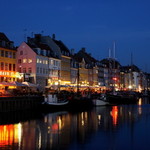 Nyhavn at night