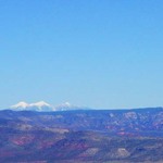 San Francisco Peaks from Jerome