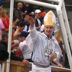 Pope and Popemobile