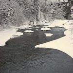 River After a Snow Storm