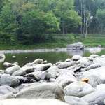 Rocky Summer Scene 