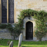 Rose-framed doorway