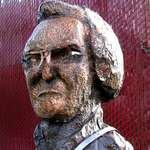 Recycled Art - Bust Sculpture