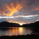 Loch Linnie sunset