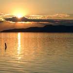 Great Salt Lake Sunset