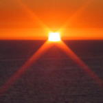 melting sunset