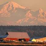 Mountain Sunset - Mount Baker