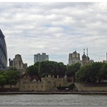 The Tower Of London And Surrounding Skyline