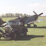 Spitfire and MG.