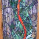 Tree Lizard Mosaic