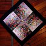 Watercolor quilt