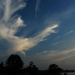 Whispy clouds